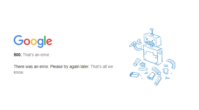 Έπεσε το YouTube - Ούτε η Google φαίνεται να άντεξε τον κορωνοϊό! Προβλήματα αντιμετωπίζουν οι χρήστες σε αρκετές υπηρεσίες της Google.